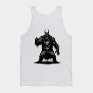 Big Monster Classic Horror Movie Tank Top